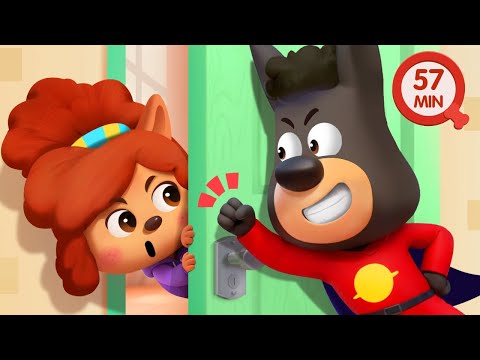 Who's At the Door? | Safety Rules | Useful Story | Police Cartoon | Sheriff Labrador