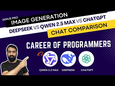 DeepSeek R1 vs Qwen 2.5 Max | Janus Pro | Future of Programmers