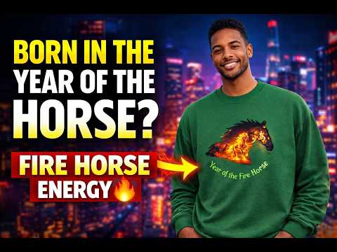 Fire Horse Chinese New Year Sweatshirt 🔥 | Zodiac Style 2025