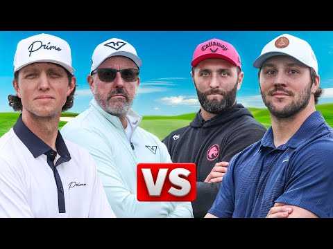 Can We Beat Josh Allen & Jon Rahm in a Golf Match?