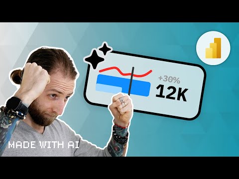 Using AI assistance to create custom visuals in Power BI