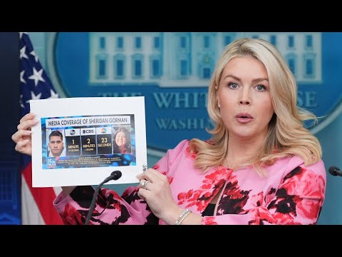 Karoline Leavitt ruthlessly takes aim at ‘disgusting’ NBC and CBS for their media bias