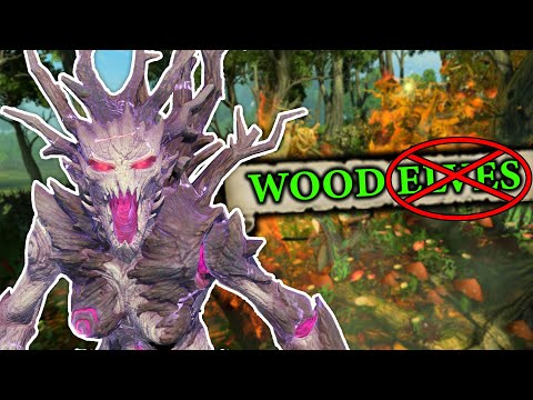 Can You Beat Total Warhammer 3 Using ONLY Trees?