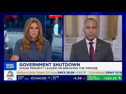 Leader Jeffries on CNBC's Squawk Box