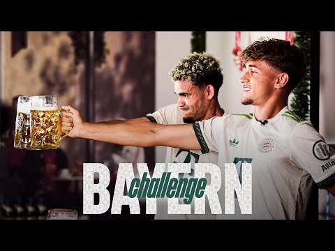 Epic battle: How long can Lucho keep up? 👀💪 | The great Paulaner Bayern Challenge 2025 🍺