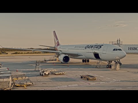 【4K HDR】Full Flight - Auckland to Brisbane Qantas QF126 Airbus 330-200
