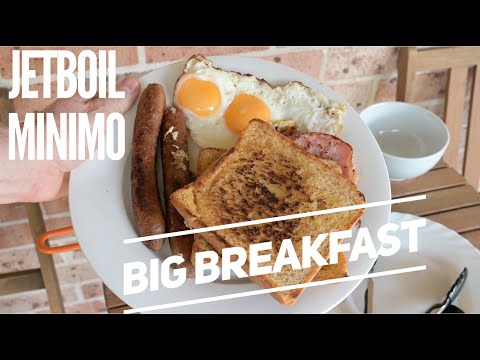 JetBoil MiniMo BIG Breakfast cookup !