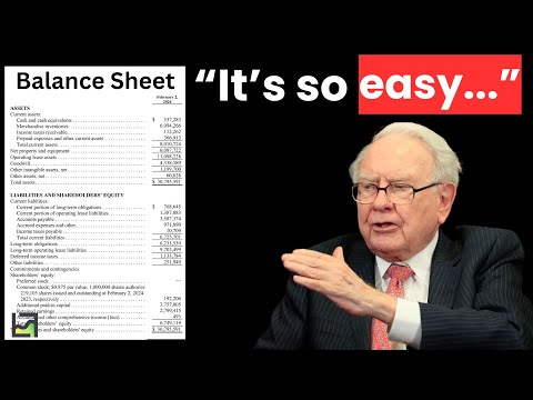 Warren Buffett: How To Analyze a BALANCE SHEET