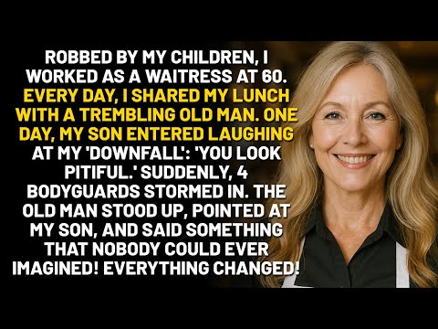 A Waitress Helped an Old Man Every Morning Until His Son Walked In Mocking Her. But When The Old Man