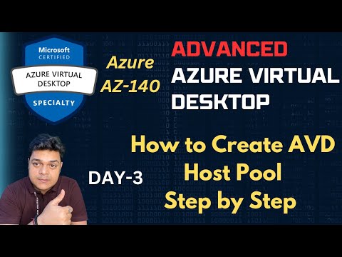 How to create AVD host pool step by step guide ! Azure Virtual Desktop Training Videos 2023 ! DAY-3