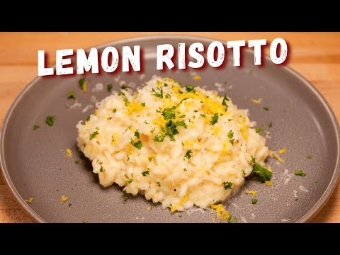 TASTY and EASY 30 Minute Lemon Risotto