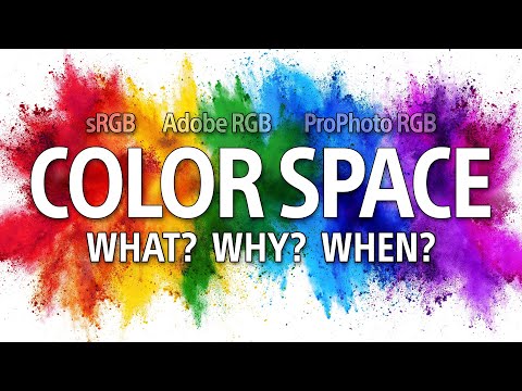 COLOR SPACE for PHOTOGRAPHY 🌈 WHAT to use, WHY and WHEN ( Keeping it SIMPLE )