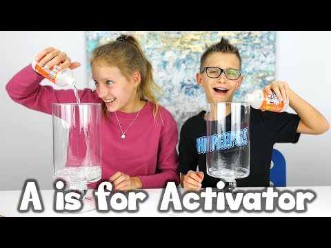 Making Slime in Alphabetical Order!!!