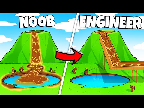 Diverting deadly POOP WATER to save my beavers in Timberborn!