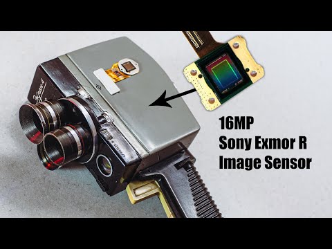 How to install an image sensor in a film camera DIY / Cyberpunk / Digitalization