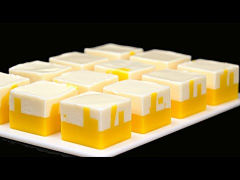 NUR Milch und Orange! Ein schnelles Dessert in 5 Minuten – ohne Backofen, Mehl oder Gelatine!