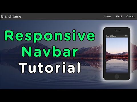 Responsive Navbar Tutorial