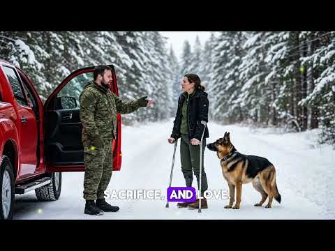 Ride With Me…’ the Navy SEAL Said — After Finding a One-Legged Woman in a Blizzard | Emotional story
