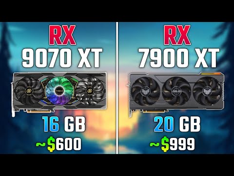 RX 9070 XT vs RX 7900 XT | Test in 7 Games