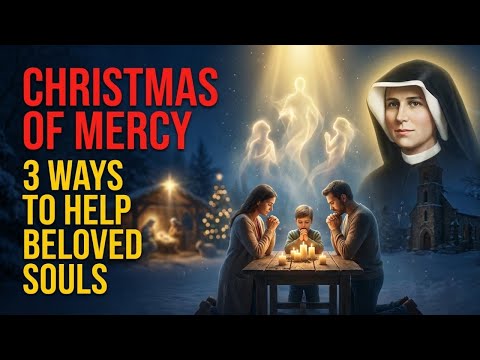 Christmas of Mercy: 3 Ways to Help the Souls of Your Loved Ones, According to Saint Faustina