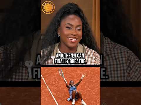 Coco Gauff on winning the French Open #shorts