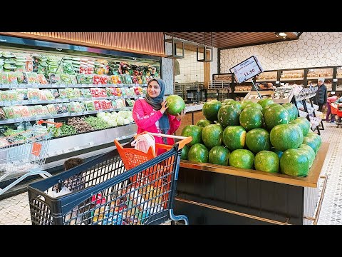A tour of the supermarket to buy our monthly supplies. The house was empty. I was shocked by what...