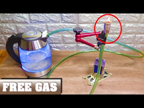 Water Into gas: How to make Free Gas from Electric kettle