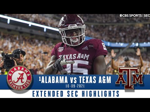 #1 Alabama Vs Texas A&M Extended Highlights | CBS Sports HQ