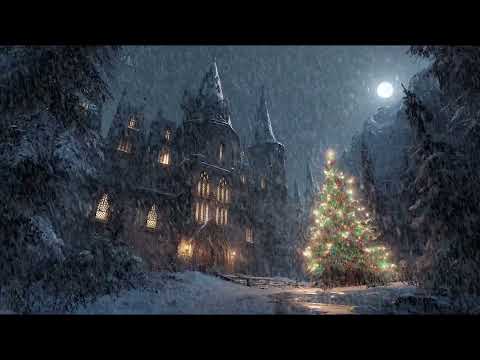 Relaxing Christmas Snowstorm Sounds: Howling Wind for Sleep, Study, and Holiday Relaxation 🎄