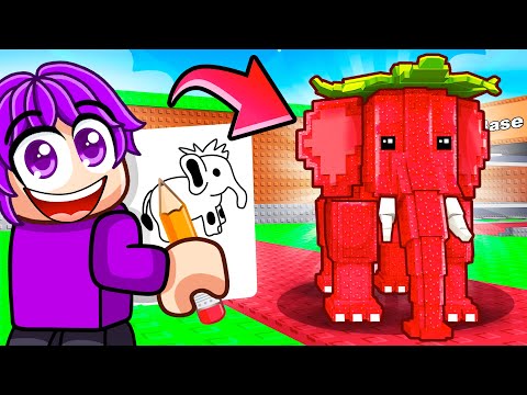 Whatever I DRAW Comes to Life in Steal a Brainrot!!