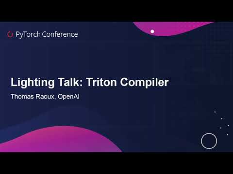 Lightning Talk: Triton Compiler - Thomas Raoux, OpenAI