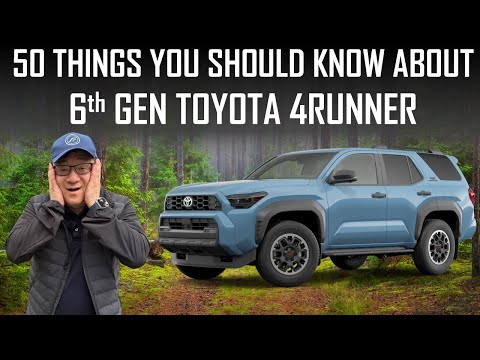 50 THINGS YOU SHOULD KNOW ABOUT 6th GEN TOYOTA 4RUNNER // SOME SURPRISES