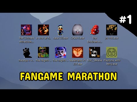 Casual FNAF fangame marathon Part 1