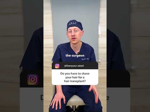 Do You Have To Shave Your Hair For A Hair Transplant?