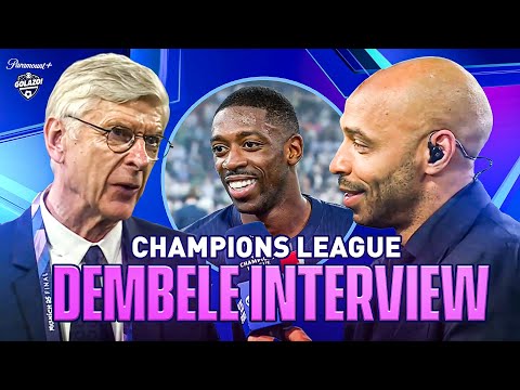Arsene Wenger and Ousmane Dembele React as PSG SMASH Inter in Final!💥🏆 | UCL Today