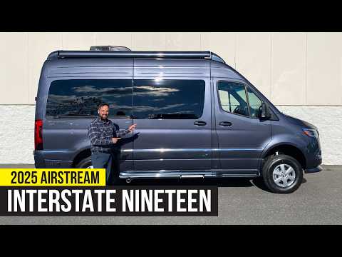 Airstream REDEFINES Luxury With The New 2025 Interstate 19 AWD E1 Campervan | FULL Tour