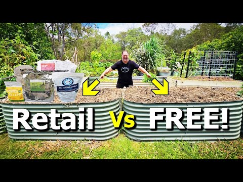 RETAIL Products Vs FREE Resources Garden Bed Preparation SHOWDOWN!