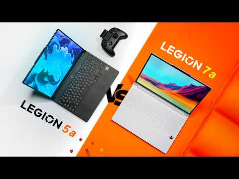 LEGION 5a vs 7a - The Best AMD Gaming Laptops Compared