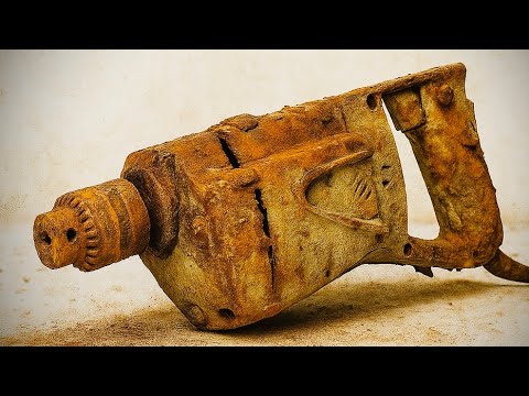 Restoring a 1930s Vintage Drill – You Won’t Believe the Final Look!