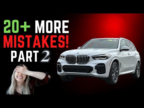 20+ MORE MISTAKES BMW Owners MAKE! BE CAREFUL! - Part 2