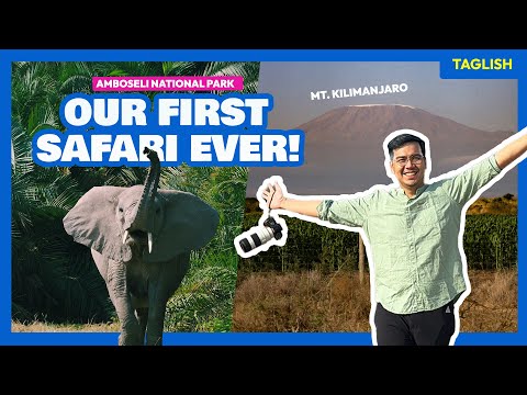 KENYA SAFARI DAY 1-2: Amboseli National Park & Mt. Kilimanjaro, Africa • The Poor Traveler Filipino