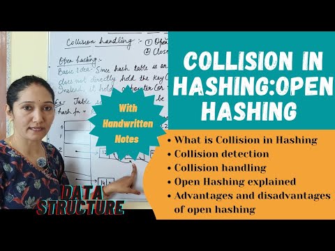 Collision In Hashing | Collision detection and handling Using Open Hashing | Data Structure 