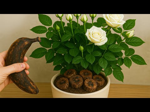 I Used Rotten Bananas… My Roses Grew Roots Overnight!