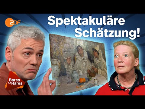 Erschlagen von Expertise: Wert von Hoeckers Gemälde raubt den Atem | Bares für Rares