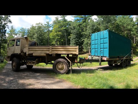 Setting up a small container work shop