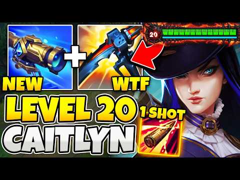 So I think Caitlyn might be a little broken in Season 16... (NEW QUEST + ITEM)