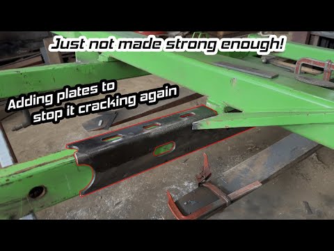 Reinforcing frame for slurry tanker booms