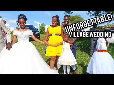 YOU’VE NEVER SEEN a Village WEDDING💒💍 Like This in Africa!The Most Beautiful African Village Wedding