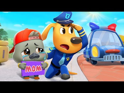 Baby's Looking for Mommy | Sheriff Labrador Collection | Best Kids Cartoon | BabyBus TV
