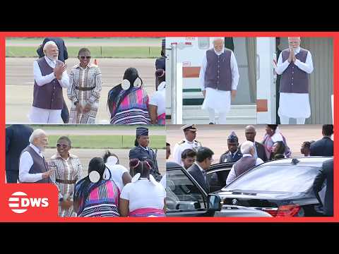 FULL ARRIVAL & HISTORIC WELCOME: India’s PM Modi Receives Grand Welcome Ahead of G20 Summit | AC1E